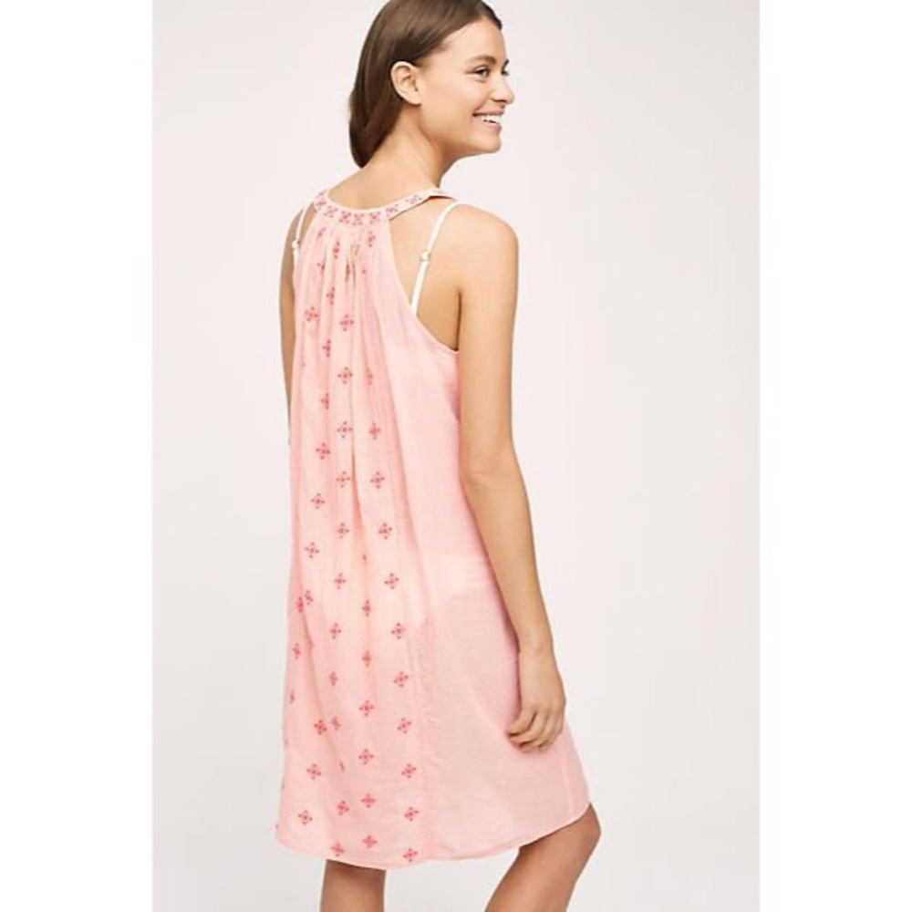 NWOT ANTHROPOLOGIE Desert Rose Beach Dress - Picture 3 of 8